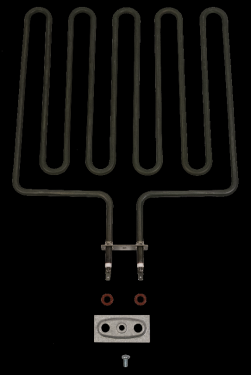 Topné těleso, spirála pro saunová kamna K12, 2670W/240V CZSL-316L