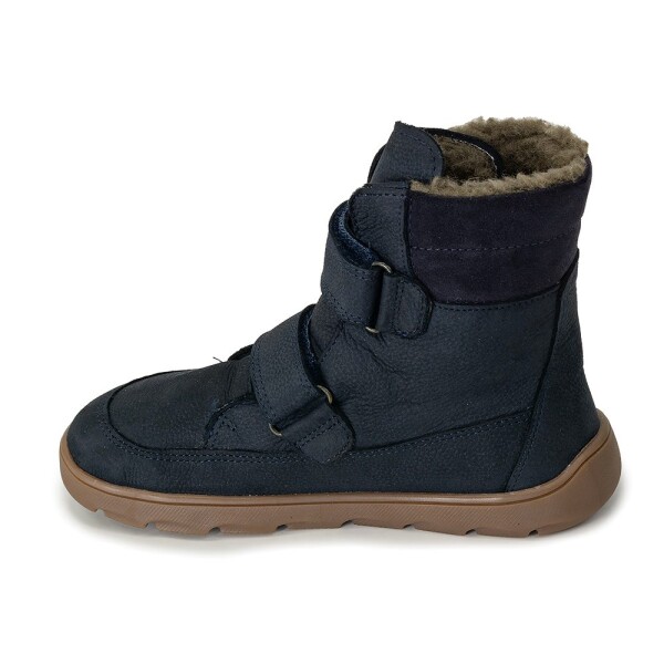 Chlapecké zimní barefoot boty ZERU TEX WINTER Dark Blue, Froddo, G3160240, tmavě modrá - 31