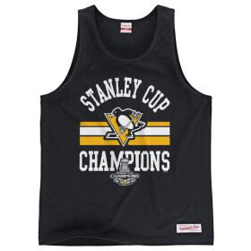 Pánské Tričko Pittsburgh Penguins 2016 Stanley Cup Champions Tank Top Velikost: