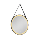 Zrcadlo se senzorem SAT 60x60 cm černá SATZREMLED60CE SATZREMLED60CE