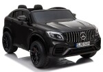 Mamido Elektrické autíčko Mercedes-Benz GLC 63S 4x4 LCD dvoumístné lakované černé