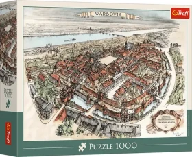 TREFL Puzzle Projekt rekonstrukce Starého Města, 1951 Varšava