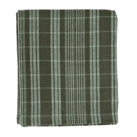MADAM STOLTZ Bavlněná utěrka Dark Green/Sage 45 x 70 cm, zelená barva, textil