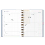 Busy B Nedatovaný zápisník pro učitele Graphic, modrá barva, multi barva, papír