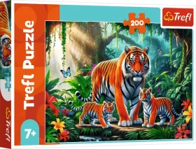 TREFL Puzzle Tygří zvyky