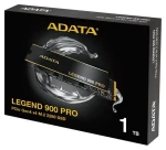 ADATA LEGEND 900 PRO 1TB / SSD / M.2 2280 / PCIe Gen4 / čtení: 7400 MB/s / zápis: 6000 MB/s / Heatsink / 5R (SLEG-900P-1TCS)