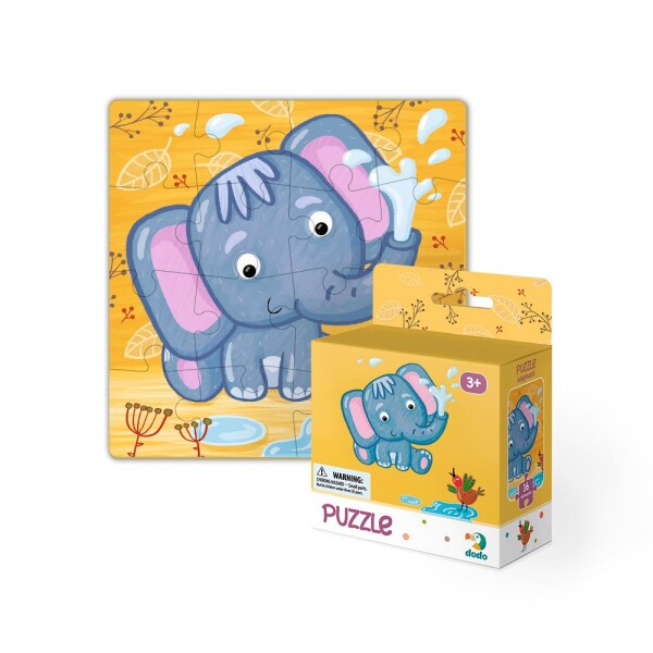 Dodo Puzzle Slůně 16 dílků - TM Toys