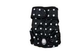 Táňa hárací kalhotky pro psa Barva: Černá, Obvod slabin (cm): 46 - 56