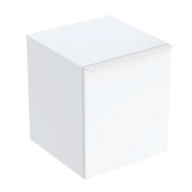 GEBERIT - Acanto Boční skříňka 45x52x48 cm, 1 zásuvka, lesklá bílá 503.010.01.1