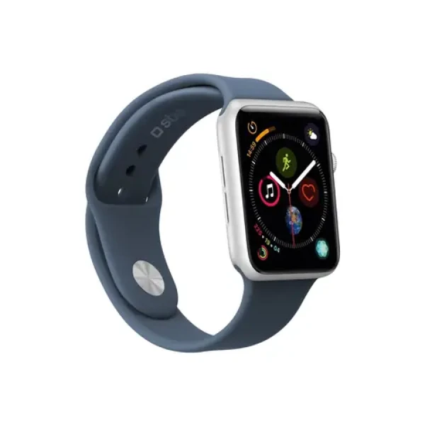 SBS řemínek pro Apple Watch 44 mm velikost (M - L) modrá (TEBANDWATCH44MB)