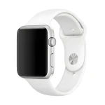 Mercury Silicone Strap Apple Watch 42/44/45 mm bílá / Řemínek / silikonový