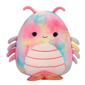 Plyšový mazlíček Squishmallows Duhová krevetka - Candis, 30 cm - Squishmallows