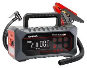 Gooloo A7 88,8 Wh / Startovací zdroj / 6000 A / kompresor 160 PSI / USB-C PD 30 W / LED svítilna (A7)