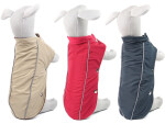 Reflex zimní bunda pro psa Barva: Červená, Délka zad (cm): 45, Obvod hrudníku: 48 - 58 cm