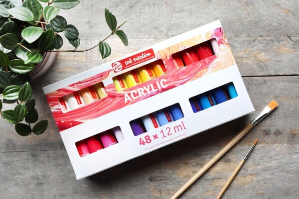 Talens Art Creation Acrylic sada 48 x 12 ml