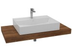 Koupelnová sestava SAT s deskou pod umyvadlo Dolce 100x8x50 cm dub charleston KSETDO13 KSETDO13