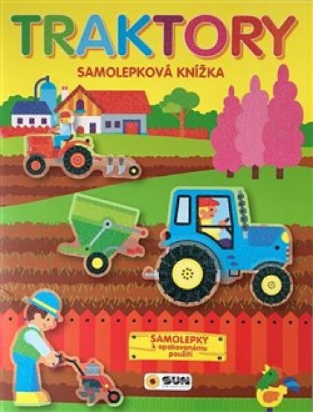 Traktory - samolepková knížka, 1. vydání