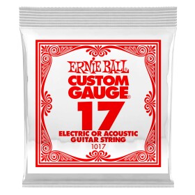 Ernie Ball 1017 Plain Steel Single .017