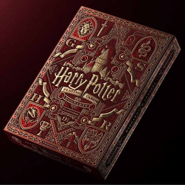 Harry Potter Hrací karty Nebelvír