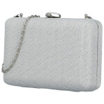 Módní dámské psaníčko Michelle Moon Atreya, stříbrné