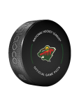 Inglasco / Sherwood Puk Minnesota Wild NHL Official Game Puck 2024-2025