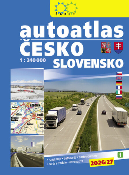 Autoatlas Česko Slovensko 1:240 000 / 2026/27