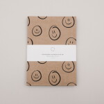 Eulenschnitt Papírový sáček Illustrations 21 × 15 cm – set 6 ks, hnědá barva, přírodní barva, papír