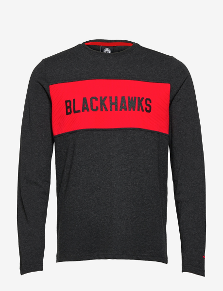 Fanatics Pánské Tričko Chicago Blackhawks Iconic Back To Basics Long Sleeve Velikost: