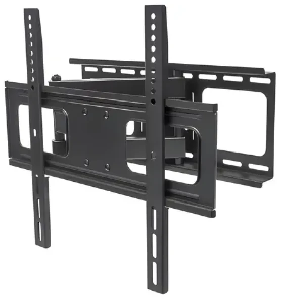 Manhattan Držák TV 32-55" černá / Držák pro TV / Naklápěcí / Otočný 180° / VESA 400x400 / nosnost 50 kg (461252)