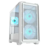 COUGAR MX600 Mini RGB bílá / PC skříň / micro-ATX / mini-ITX / RGB / průhledná bočnice / bez zdroje (CGR-5GC9W-RGB)