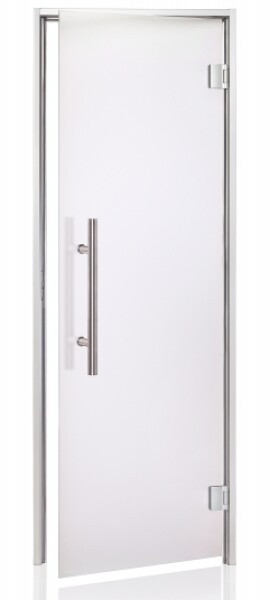 Dveře do parní sauny "A" Premium 8x19 Satin 785x1895 mm CALS819SAL