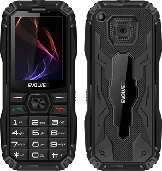 EVOLVEO MaxPhone A1 černá / 2,4" / 0.3MP / Dual-SIM (MP-A1-BK)