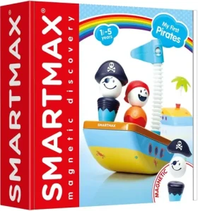 SMARTMAX Magnetická stavebnice Moji první piráti 10 dílků