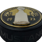 Mustang Puk Vegas Golden Knights NHL Ultra 3D Glitter Medallion