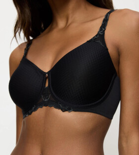Dámská podprsenka Wild Azalea Florale W01 - BLACK - černá 0004 - TRIUMPH BLACK 90D