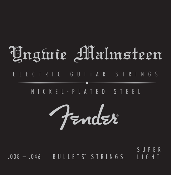 Fender Yngwie Malmsteen Nickel Plated Steel - .008 - .046