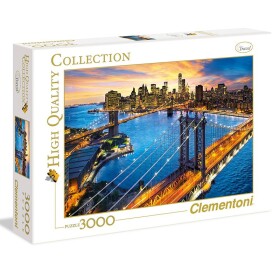 Clementoni Puzzle - New York, 3000 dílků - Clementoni