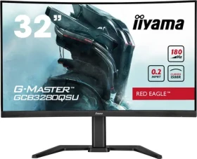 31.5" IIYAMA G-Master GCB3280QSU-B2 černá / LED / VA / Curved 1500R / 2560 x 1440 / 16:9 / 0.2 ms / 3000:1 / 350cd-m2 / (GCB3280QSU-B2)