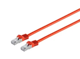 MicroConnect CAT7 S/FTP Patch Cord 0.25m červená / LSZH (SFTP70025R)