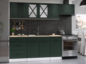 FRONTI Kuchyňská linka MARGID 240cm - Green