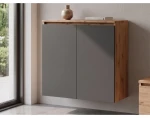 Nástěnná skříňka Asko Living, 75 cm, dub artisan/antracit