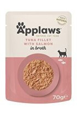 Applaws Cat kapsa Adult Broth tuňák s lososem 70g