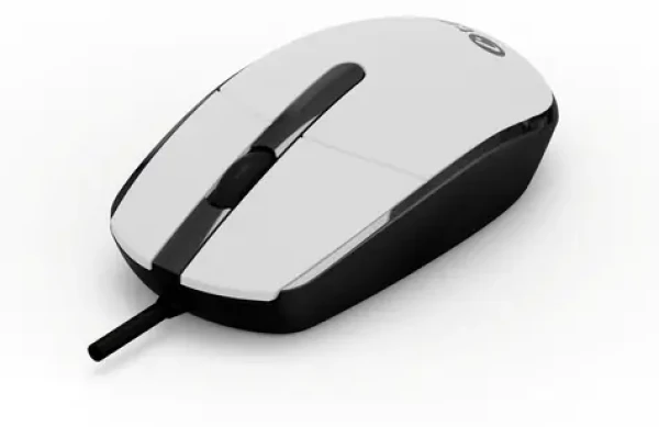 C-TECH WM-10 černobílá / Optická myš / 1200 dpi / USB (WM-10W)