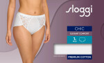 Dámské kalhotky Chic Midi - WHITE - bílé 0003 - SLOGGI WHITE 44