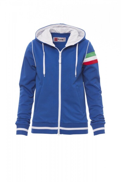 Pracovní mikina Payper Kansas Barva: Královská Modrá/ Bílá, Velikost: S (001272001109005S)