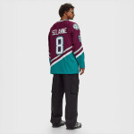 Mitchell & Ness Pánský dres Teemu Selanne Anaheim Ducks 1996 NHL Dark Jersey Velikost: XL