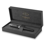 Parker Sonnet Matte Black CT - plnící pero, hrot M