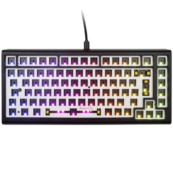 Ducky Tinker 75 Barebone / ISO Layout / USB-C / 802g / černá (PKTI2383IST-ISO01)
