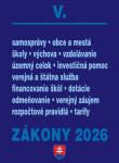 Zákony V/2026 – Štátna a verejná správa, školy a obce