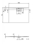 VILLEROY & BOCH - Architectura MetalRim Sprchová vanička, 75x100 cm, VilboGrip, alpská bílá UDA1075ARA215GV-01